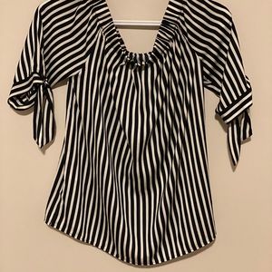 Off shoulder H&M top